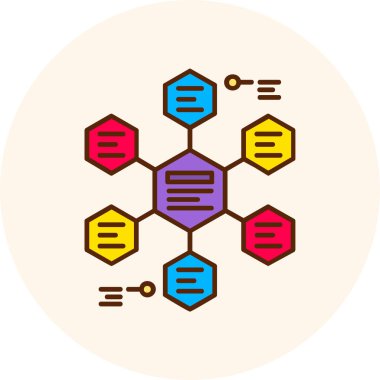 Vektör illüstrasyonu, simge ögesi biçimi