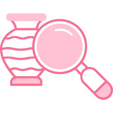 Çizgi film simgesinin vektör çizimi