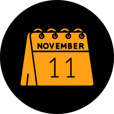 Takvim simgesinin vektör illüstrasyonu