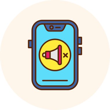 Cep telefonu vektör çizimi