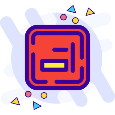 seo modern simgesinin vektör illüstrasyonu