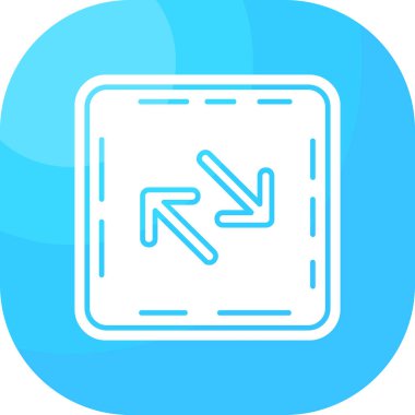 Beyaz arkaplanda izole edilmiş sol simgenin yönünü gösteren yol tabelasını doldurdum. Yön işaretinin sembolü. vektör.