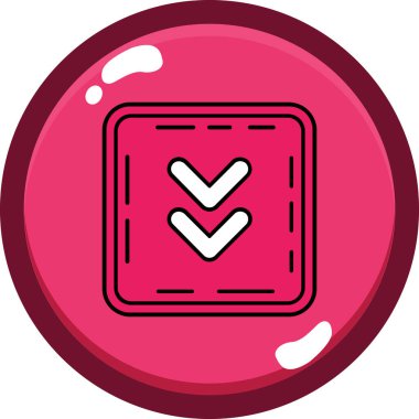 işaretleme simgesi, basit vektör illüstrasyonuName