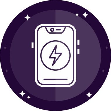 Modern bir simgenin vektör illüstrasyonu