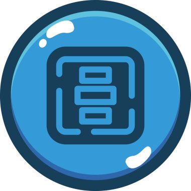 seo modern simgesinin vektör illüstrasyonu