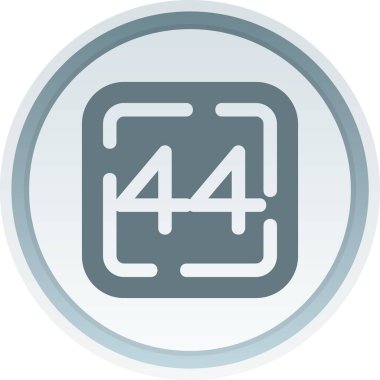 Benzersiz ağ ikonu vektör illüstrasyonu