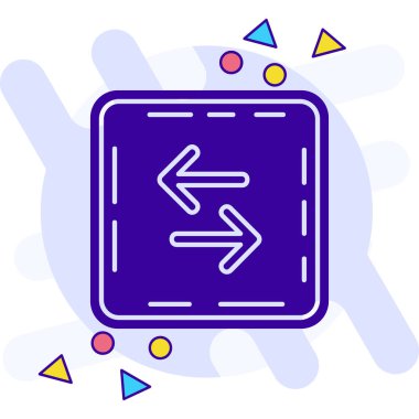 Ok simgesi tasarım vektörü