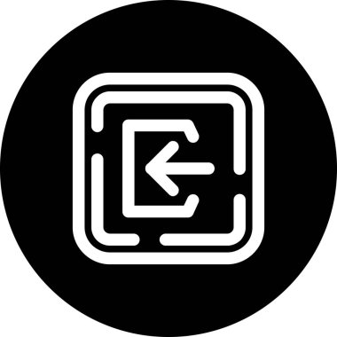 ok vektörü simgesi modern basit illüstrasyon