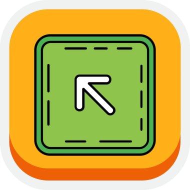 Yol yolu simgesi vektör illüstrasyonu