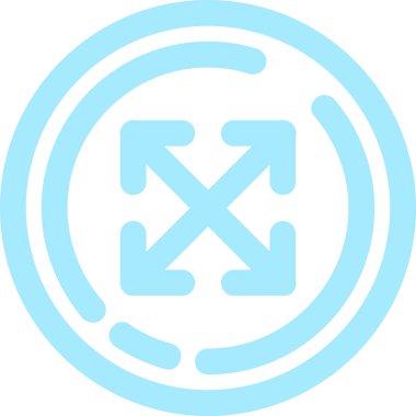 Bilgisayarın modern bir simgesinin vektör illüstrasyonu