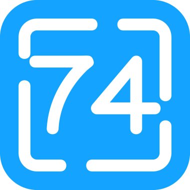 7 numaralı simge sembolü tasarımı