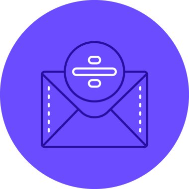 e- posta simgesi vektör illüstrasyonu