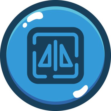 seo modern simgesinin vektör illüstrasyonu