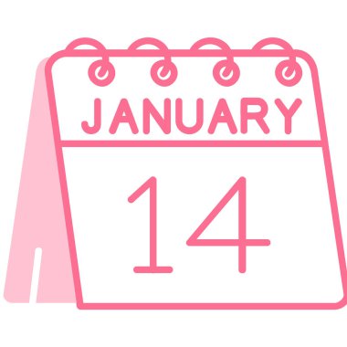 14 Ocak tarihli takvim