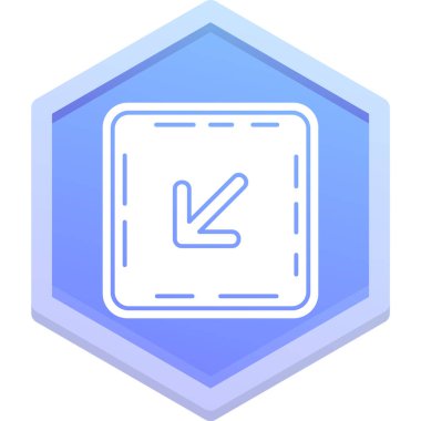 ok simgesi, vektör illüstrasyonu