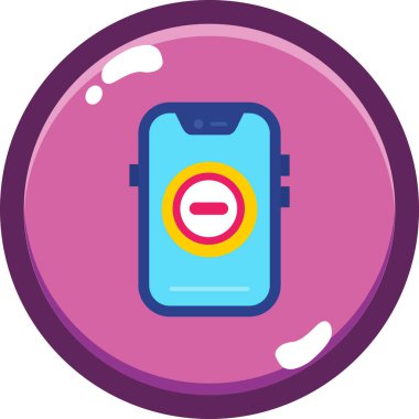 mobil simge vektör illüstrasyonu