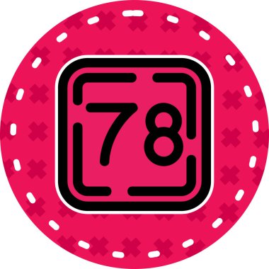 Casino çip kutsal kişilerin resmi, vektör çizim