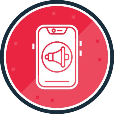 Modern simgenin vektör illüstrasyonu