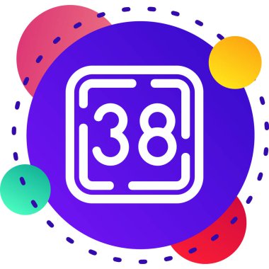 Siyah çizgi takvim simgesi beyaz arkaplanda izole edildi. olay hatırlatıcı simgesi. Mutlu noeller ve mutlu yıllar. dinamik şekiller. vektör