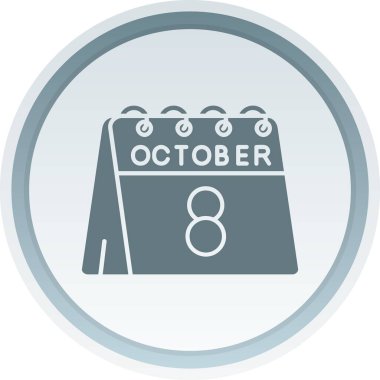 Takvim simgesinin vektör illüstrasyonu