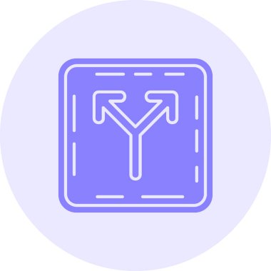 Ok. Web simgesi basit illüstrasyon