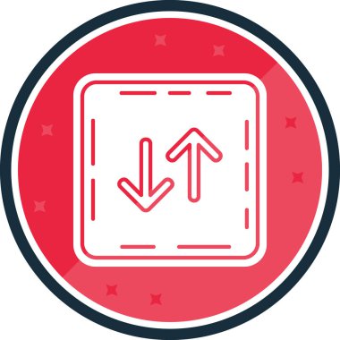 ok simgesinin vektör illüstrasyonu