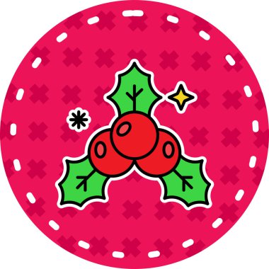 Noel ağacı vektör simgesi