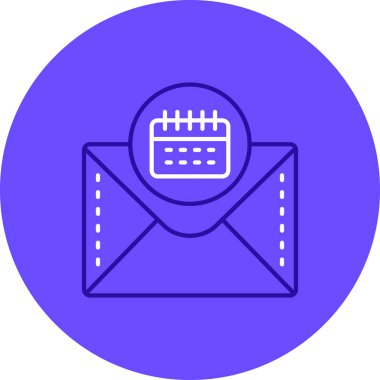 Vektör iletisi Simgesi illüstrasyonu