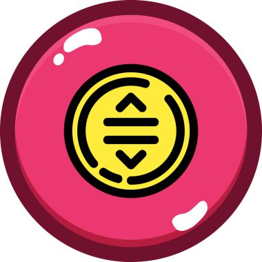 top oyunu simgesi - taslak biçimi