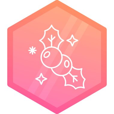 Bir noel simgesinin vektör illüstrasyonu