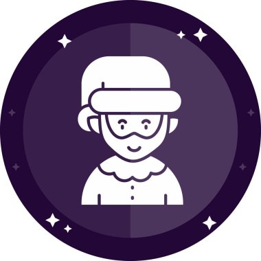 Çocuk simge vektör çizim