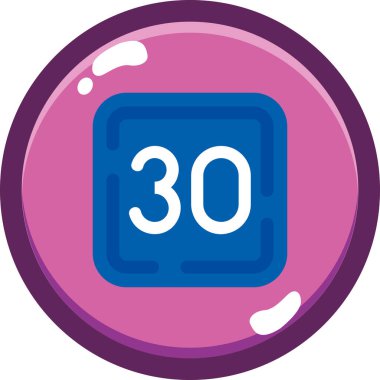 0 numaralı vektör simgesi