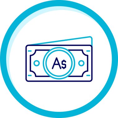 Bir biletin vektör illüstrasyonu