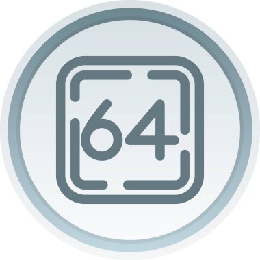 Benzersiz 6 vektör sembol