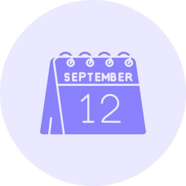 Bir takvim simgesinin illüstrasyonu