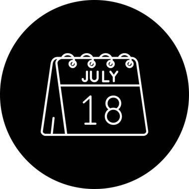 8 Ağustos tarihli tek günlük randevu takvimi simgesi