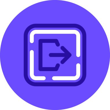 ok yönü simgesi, vektör illüstrasyonu