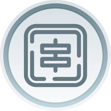 Bir b simgesinin vektör illüstrasyonu