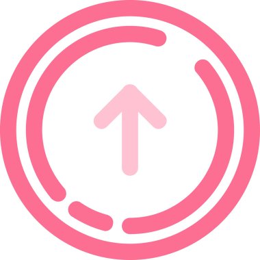 Ok. Web simgesi basit illüstrasyon