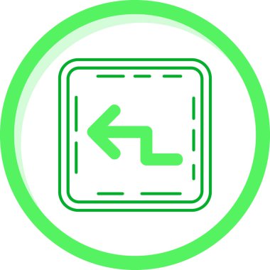 ok simgesi vektör illüstrasyonu