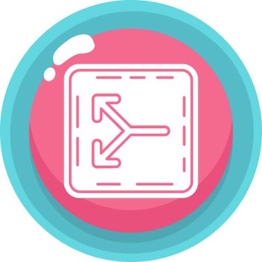 ok simgesinin vektör illüstrasyonu