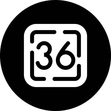 vektör Takvimi Simgesi illüstrasyonu