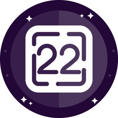 24 saat simgesi, vektör illüstrasyonu