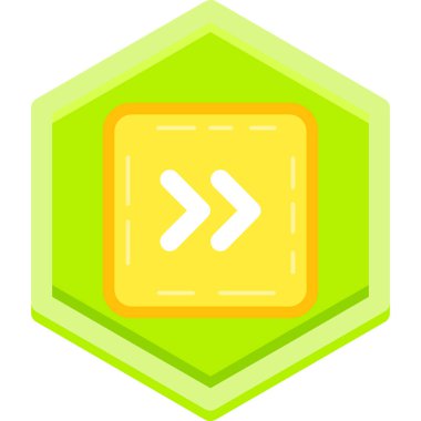 Modern simgenin vektör illüstrasyonu