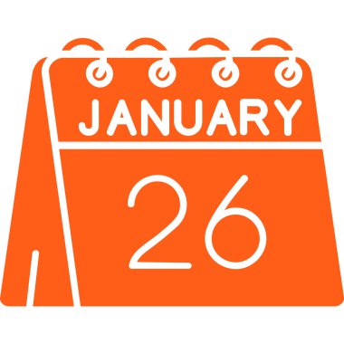 Takvim simgesi tasarımı, vektör illüstrasyonu