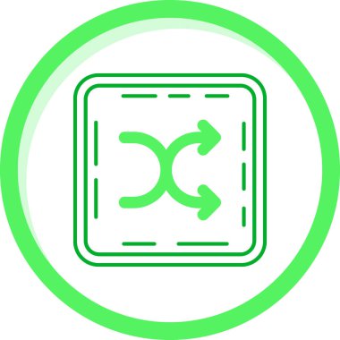 Moda biçimi arkaplanındaki simgeyi tazele