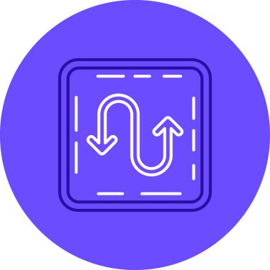 ok simgesi vektör illüstrasyonu