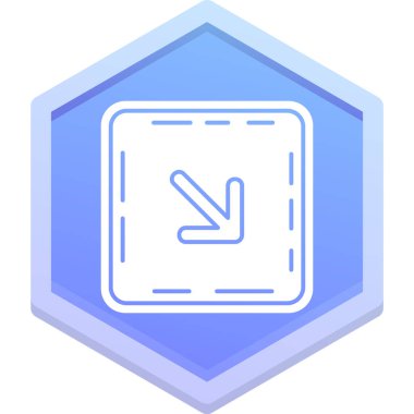 Soldaki simgenin yönünü belirle - özet biçimi