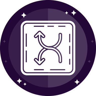 ok simgesinin vektör illüstrasyonu