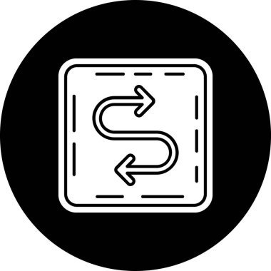 ok simgesinin vektör illüstrasyonu